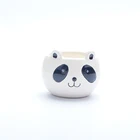 Домашний сад мультфильм животных панда суккуленты керамический цветочный горшок простое зеленое растение Креативный цветочный горшок балкон Горшечное растение