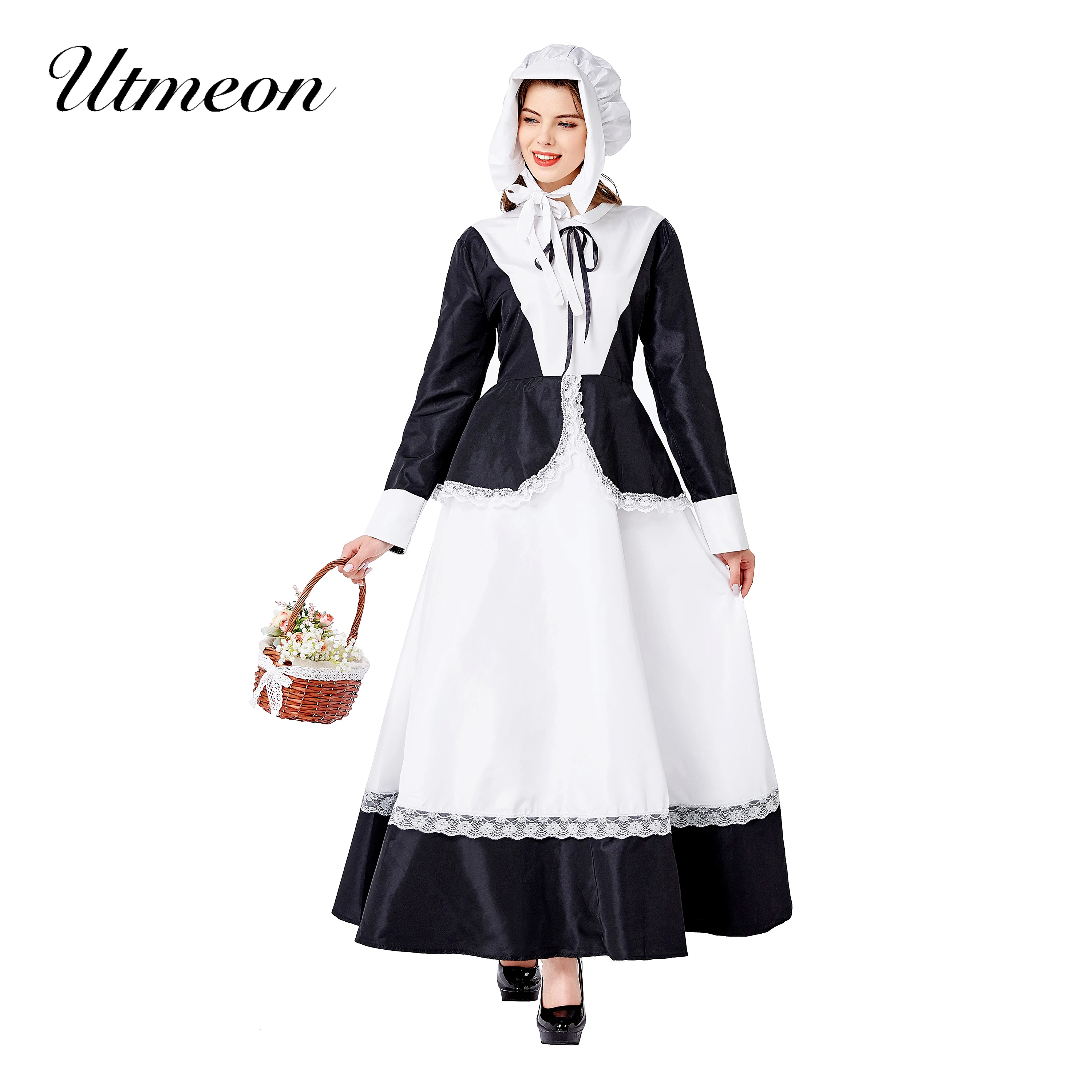 

Сексуальные костюмы на Хэллоуин для женщин, карнавальный костюм Haloween, средневековая Крестьянская блузка, Деревенское платье, карнавальный халат, благородный костюм