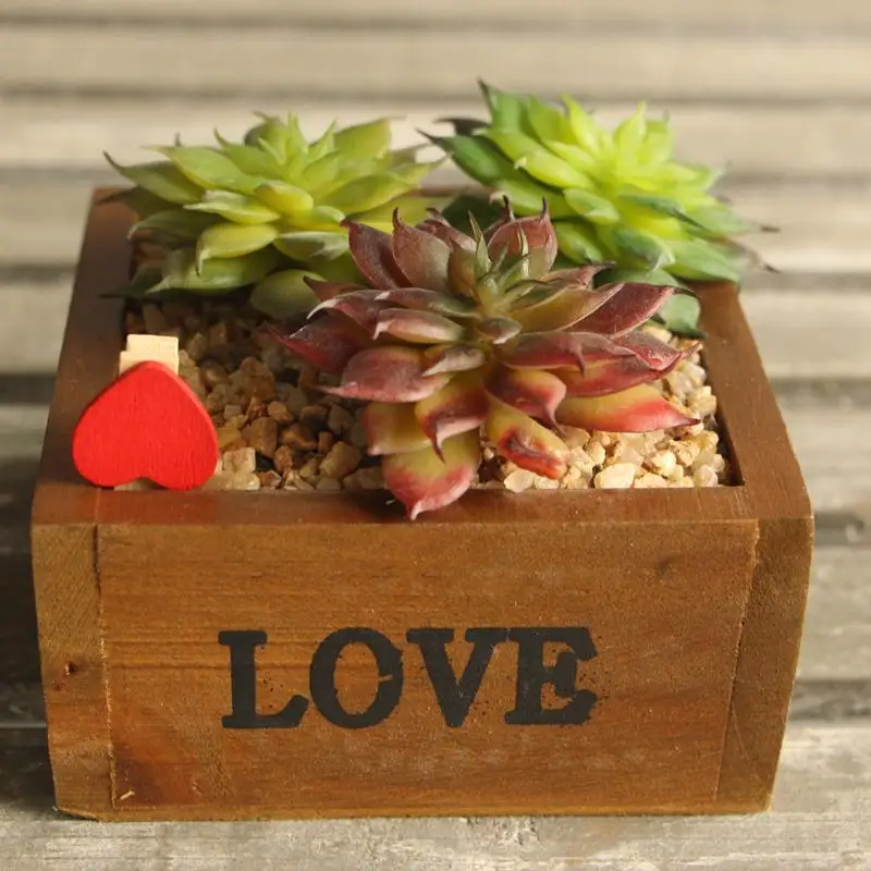 Land Lotus суккуленты трава искусственные растения пейзаж искусственный цветок