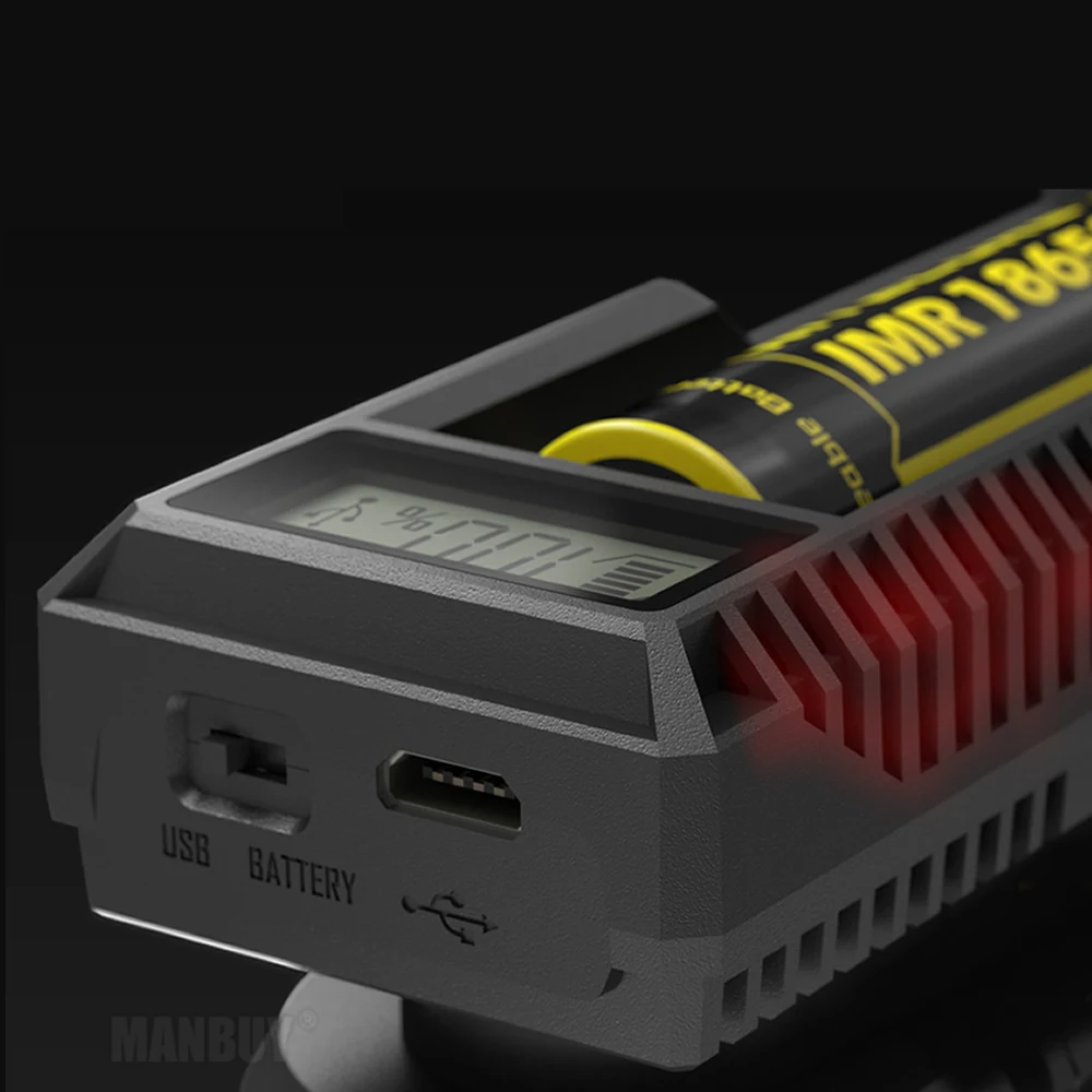 Смарт зарядное устройство NITECORE UM10 Digicharger с ЖК дисплеем универсальное USB для литий