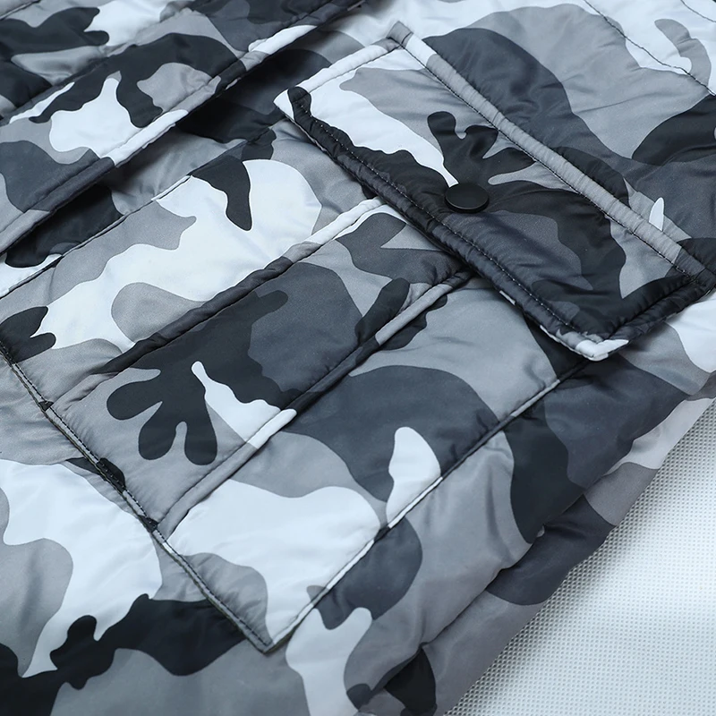 

Winter Jacket Clothes Women 2020 New Streetwear Polyester Warm Green Camouflage Long Coats Autumn Korean Style Femme Clothing