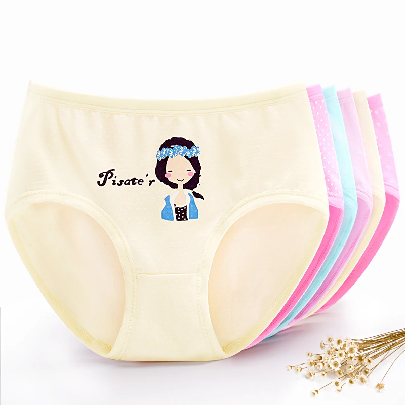 2 шт. хлопковые трусы в горошек для девочек 3-12 лет | Мать и ребенок