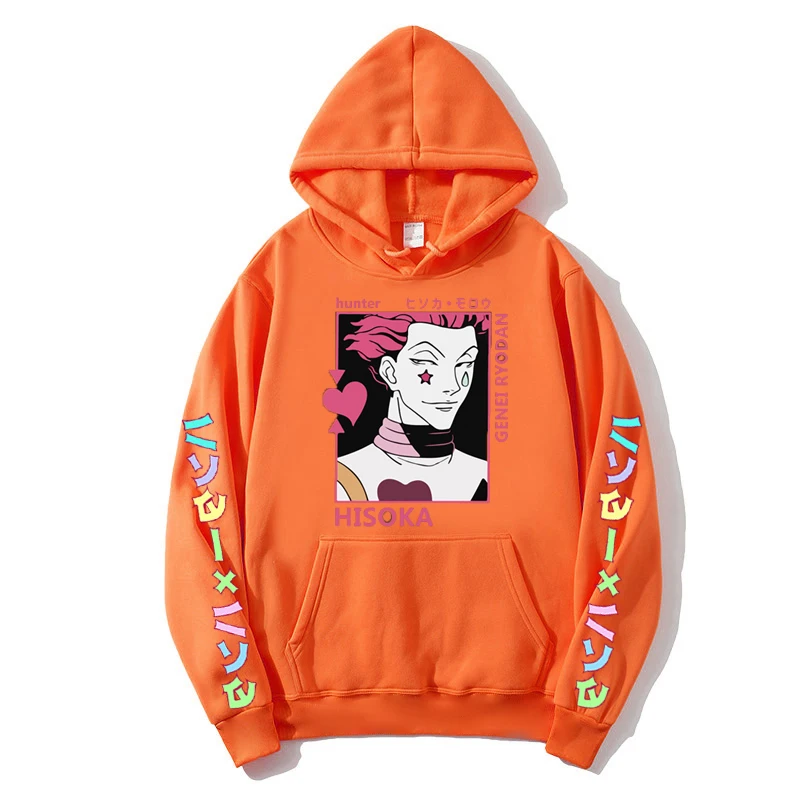 Hunter x Japanese Anime Printed Hoodies Sweatshirts Men Women Sports Funny Streetwear Man 2020 Autumn Winter | Мужская одежда