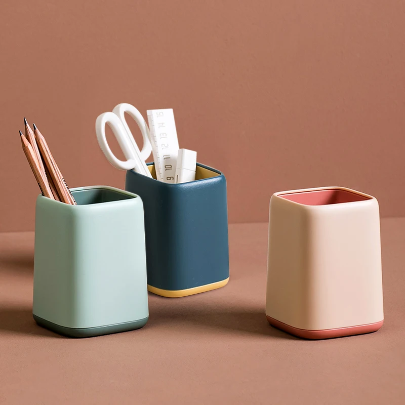 Двухуровневый держатель для карандашей в скандинавском стиле офисный