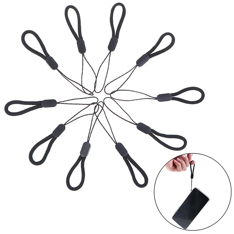 Шнурок на запястье для брелков 10 шт. ремешок мобильный телефон держатель