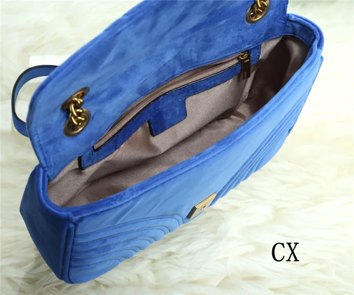 

Autumn and winter 2021 new velvet bag slanting Single Shoulder Handbag cover chain bag