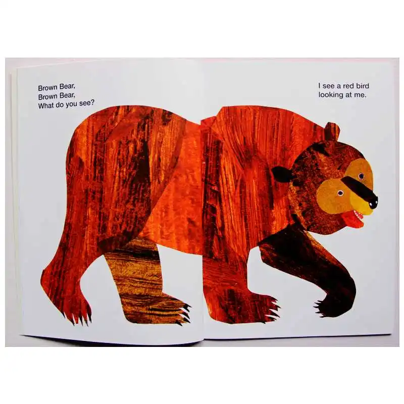 Книга с изображениями Билла Мартина юниора Коричневый медведь|Чтение| |