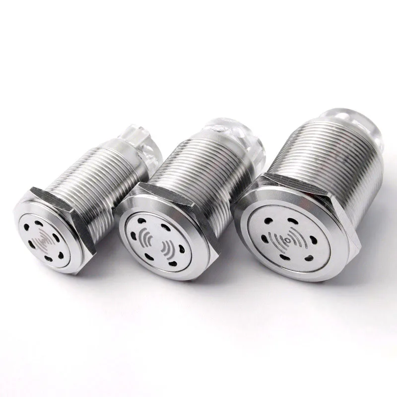 

СВЕТОДИОДНЫЙ мигающий зуммер высокой яркости, 16 мм, 19 мм, 22 мм, предупресветильник сигнал, 12 В, 24 В, 110 В, 220 В, мини красная сигнальная лампа из н...