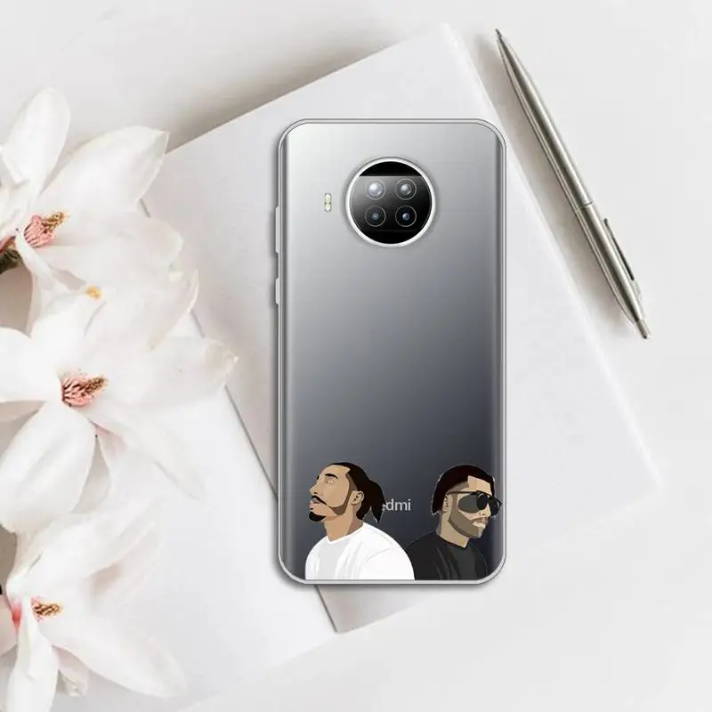 

PNL Rapper pattern Phone Case Transparent for Xiaomi mi note 10 8 9 t HUAWEI p30 40 11 Samsung S 8 9 10 20 pro lite