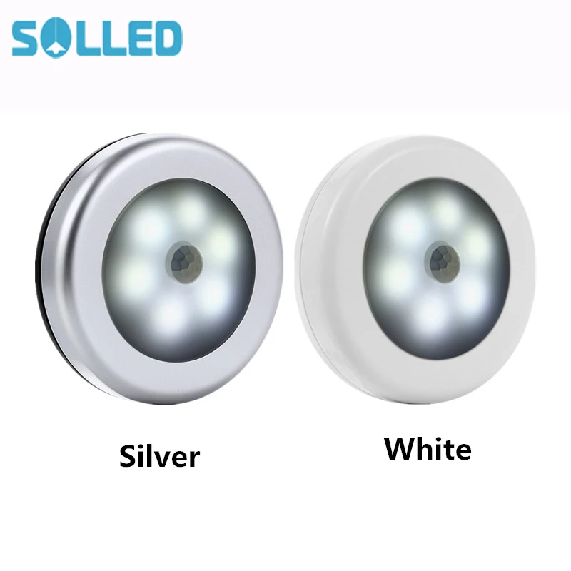 Настенный светильник с пассивным инфракрасным датчиком движения 6