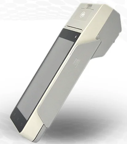 Смарт терминал POS 4G английская версия ПОС Ручной для оплаты контактный IC + NFC MSR print