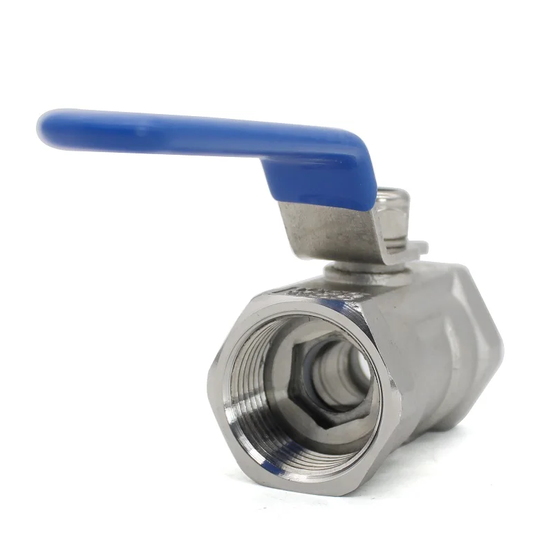 

BSPT 1/4" 3/8" 1/2" 3/4" 1" 1-1/4" 1-1/2" Female Stainless Steel SS304 2P 1PFull Port Ball Valve with Vinyl Handle Thread Valves