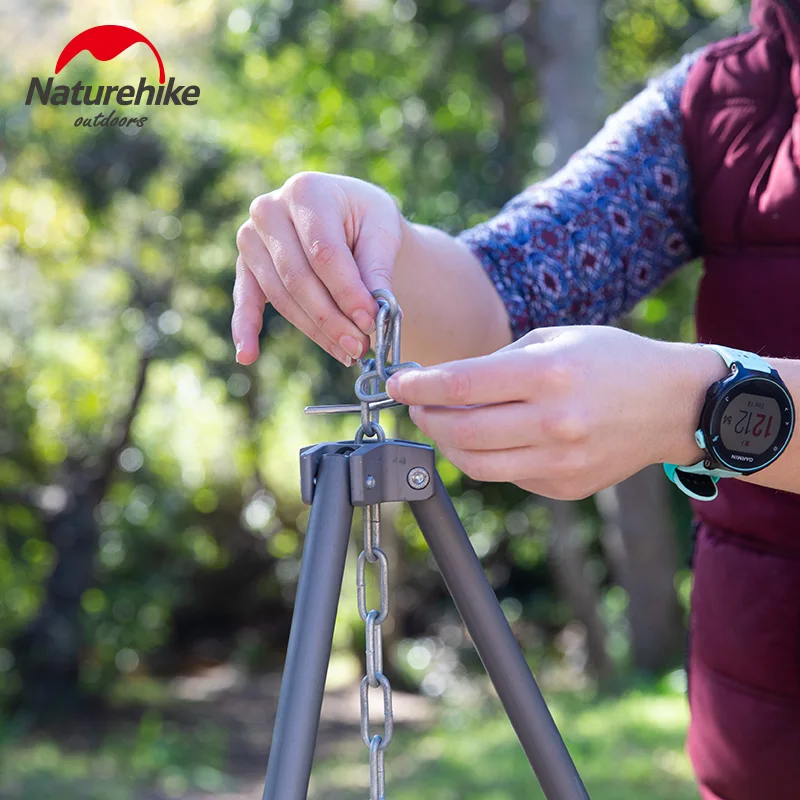 Складной штатив Naturehike для кемпинга подвесная кастрюля посуда пикника|Уличные