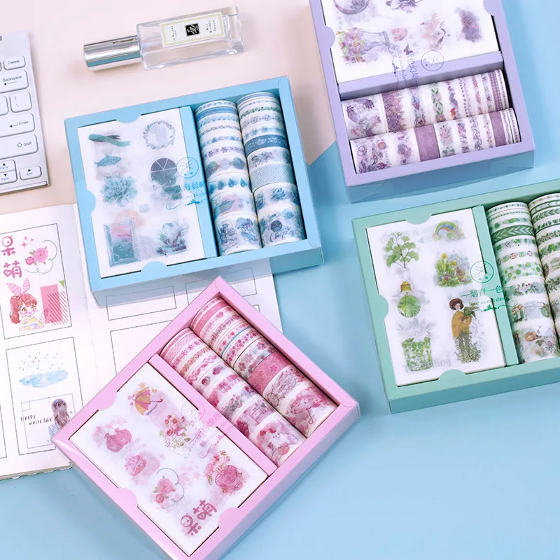 Милые канцелярские принадлежности яркий набор милый дневник ручной работы