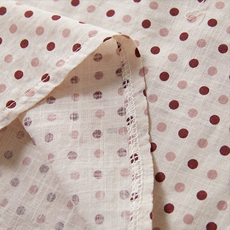 Милая детская одежда лето 2020 новая рубашка в горошек с короткими рукавами