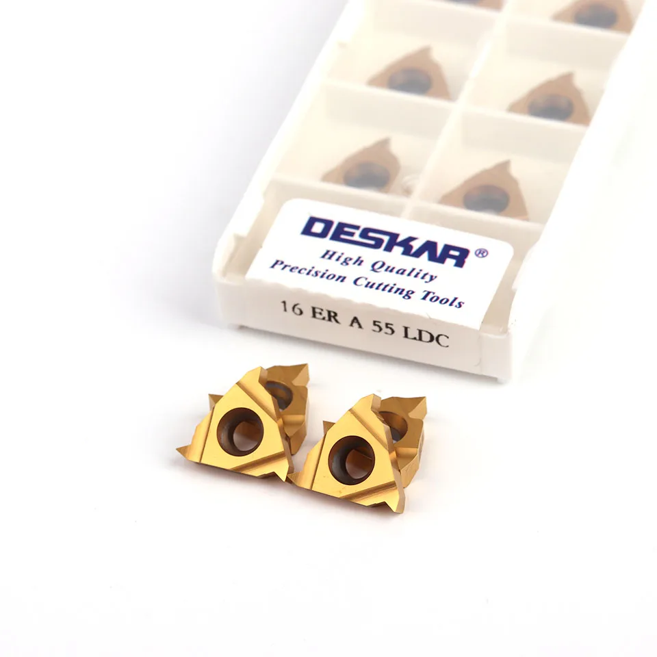 

DESKAR 16IR 16ER AG60 AG55 A55 A60 G55 G60 LDC Original CNC Threading Inserts Lathe Cutting Tools Carbide Cutter Blades