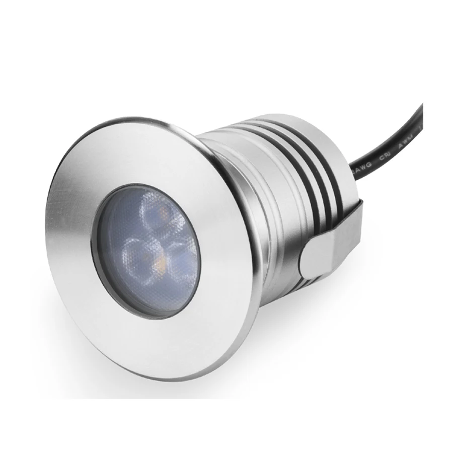 

LED Underground Light DC12-24V Inground Lamp IP67 Waterproof Bathroom Recessed Stair Light Deck Lamp 1W 3W Floor Wall Spotlight