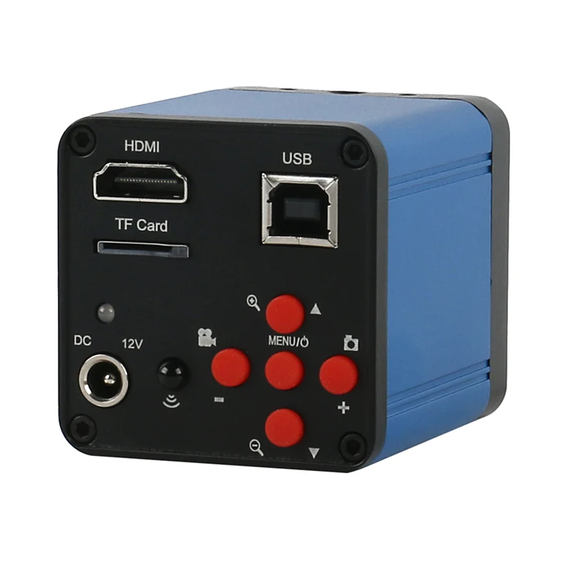 Промышленный цифровой электронный видеомикроскоп FHD 38MP 1080P USB HDMI камера C Mount TF