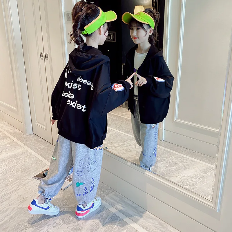 

Girls' jacket spring 2021 new Korean version of the western style net red children's spring and autumn fashion trendy big childr