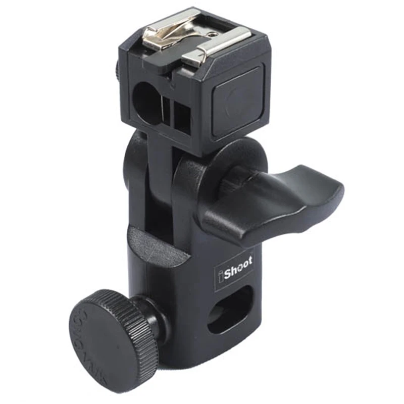 Мини-кронштейн для вспышки ISHOOT/держатель зонта универсальное металлическое