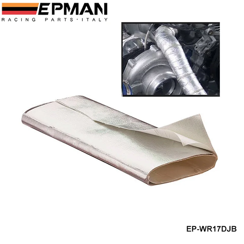 

Adhesive Backed Aluminium Heat Barrier-Protects Plastics And Components 40inch*40inch For AUDI A4 B6 1.8T EP-WR17DJB