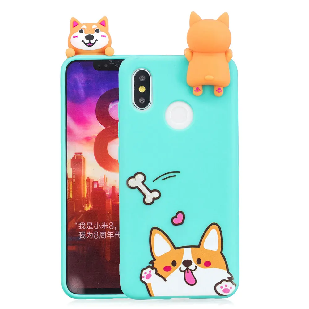 1 FQYANG чехол из ТПУ с рисунком единорога Совы панды кошки для XIAOMI F1 8 S2 5X REDMI 6 5A 5 PLUS NOTE 5A 5 PRO 4A Забавный мультяшный чехол для телефона - Цвет: 1