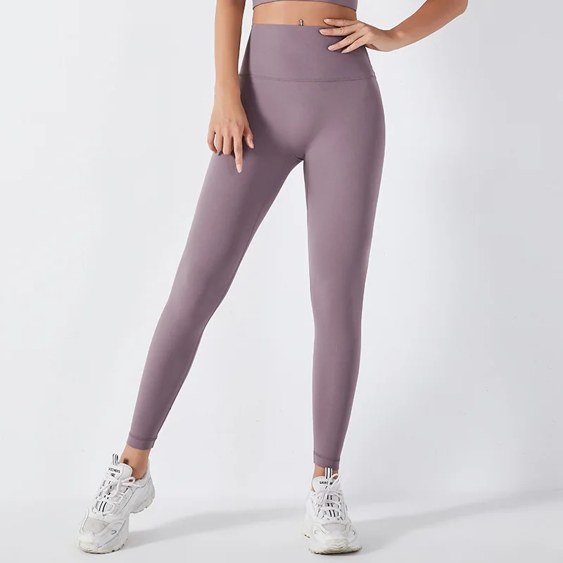 

Seamless Leggings Push Up High Waist Hip-Lifting Elastic Nine-Point Sweatpants Fitness Tight Yoga Workout Clothes Sportswear