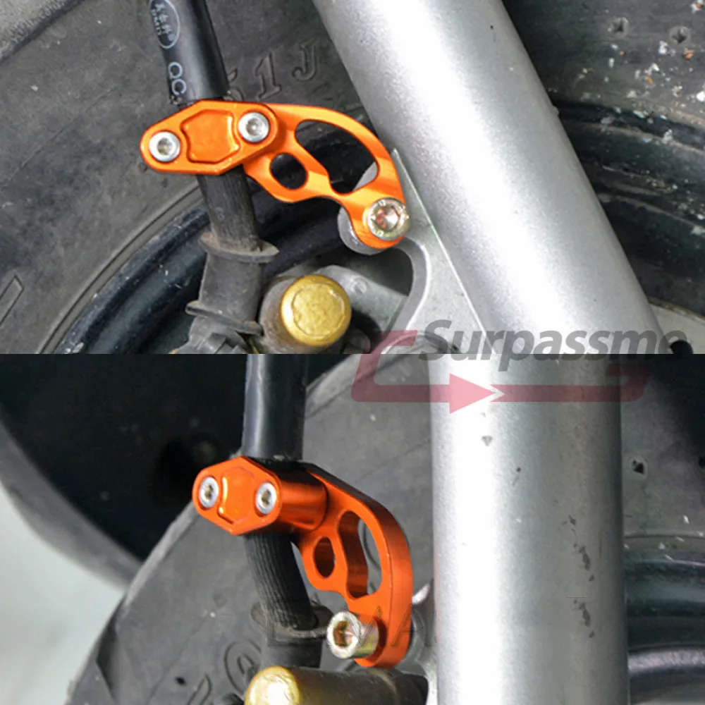 Мотоцикл Универсальный CNC Алюминий масляная труба трубопровод зажимы линия