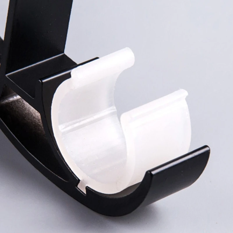 Double Curtain Rod Brackets Window Hardware Holder Home Decor Side Top Mounted Easy to Install 1pc | Обустройство дома
