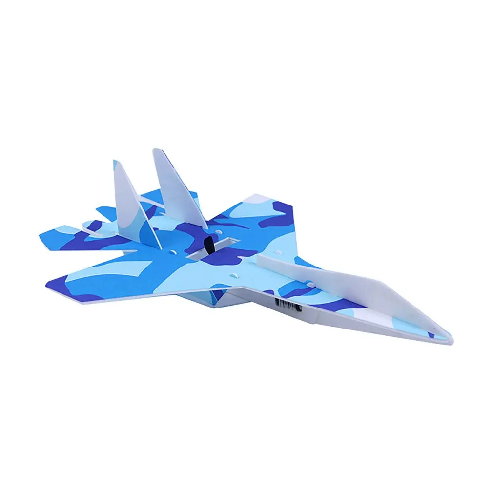 

Su27 DIY Foam Glider Catapult Airplane Model Toys For Children Boys Outdoor Interactive Game Assembled Rubber Band Aircraft