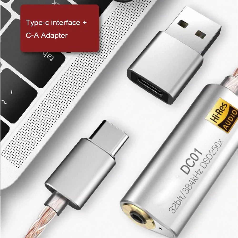 

Headphone Amplifier Adapter Cable for iBasso DC03 DC01 USB DAC for Android PC ipad 2.5mm 3.5mm Type-C HiFi HiRes Earphone Parts