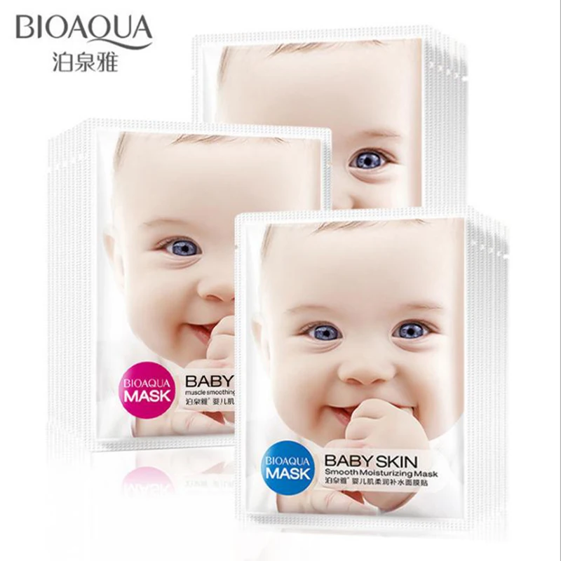 Маска для лица BIOAQUA с красным гранатом тушь фруктами и животными маска ухода за