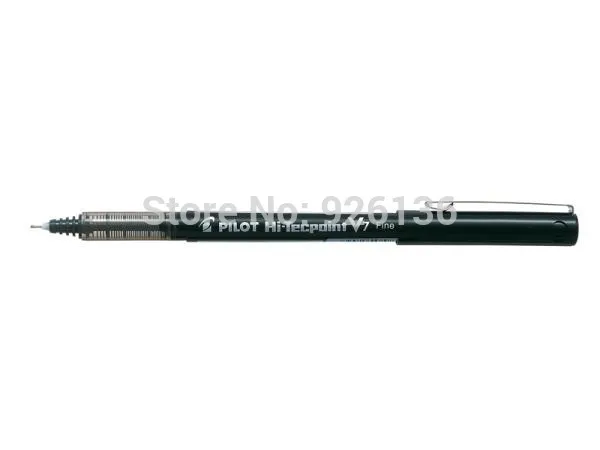 Pilot 12 шт. V7 HI TECPOINT 0 7 мм чернильный шариковый контейнер черного цвета для рукоделия