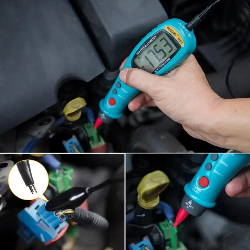 Цифровой мультиметр ручного типа с автоматическим диапазоном истинным RMS NCV 6000