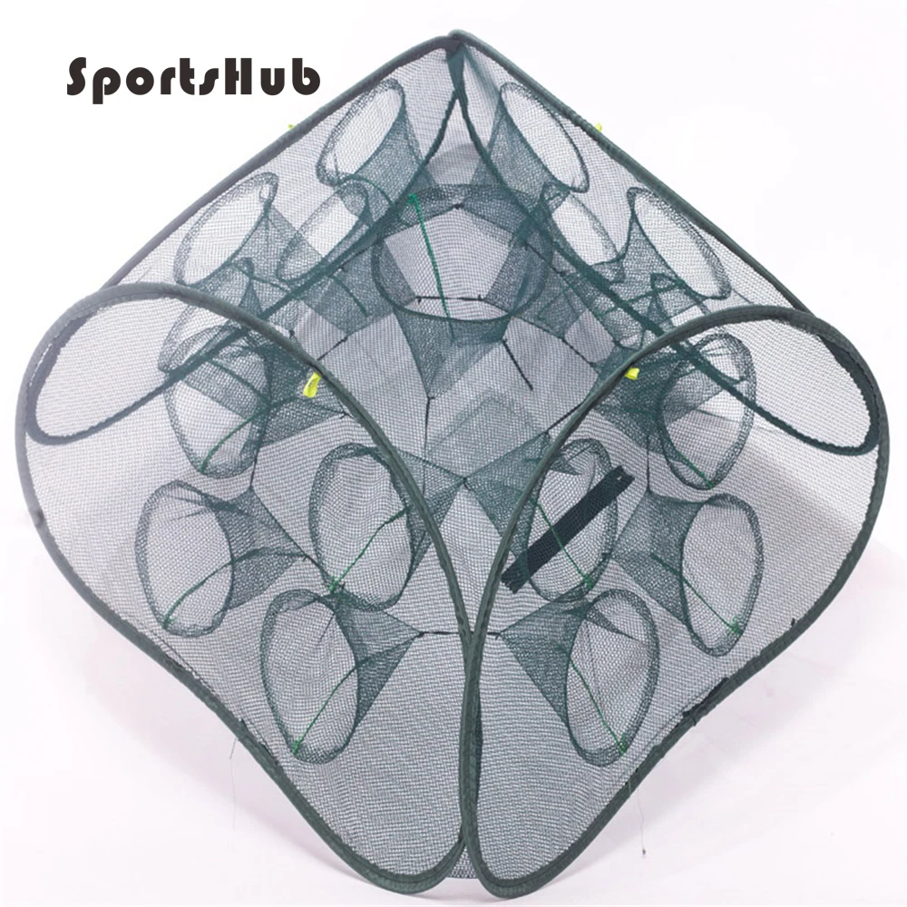 SPORTSHUB Прочная Складная рыболовная сеть рыболовные клетки сети литые рыбки Ловца