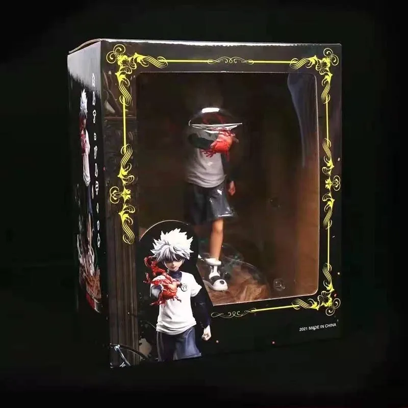 

27CM Anime Figure HUNTER X HUNTER Gon Freecss / Killua Zoldyck PVC Action Figure Collectible Model Toy Figure