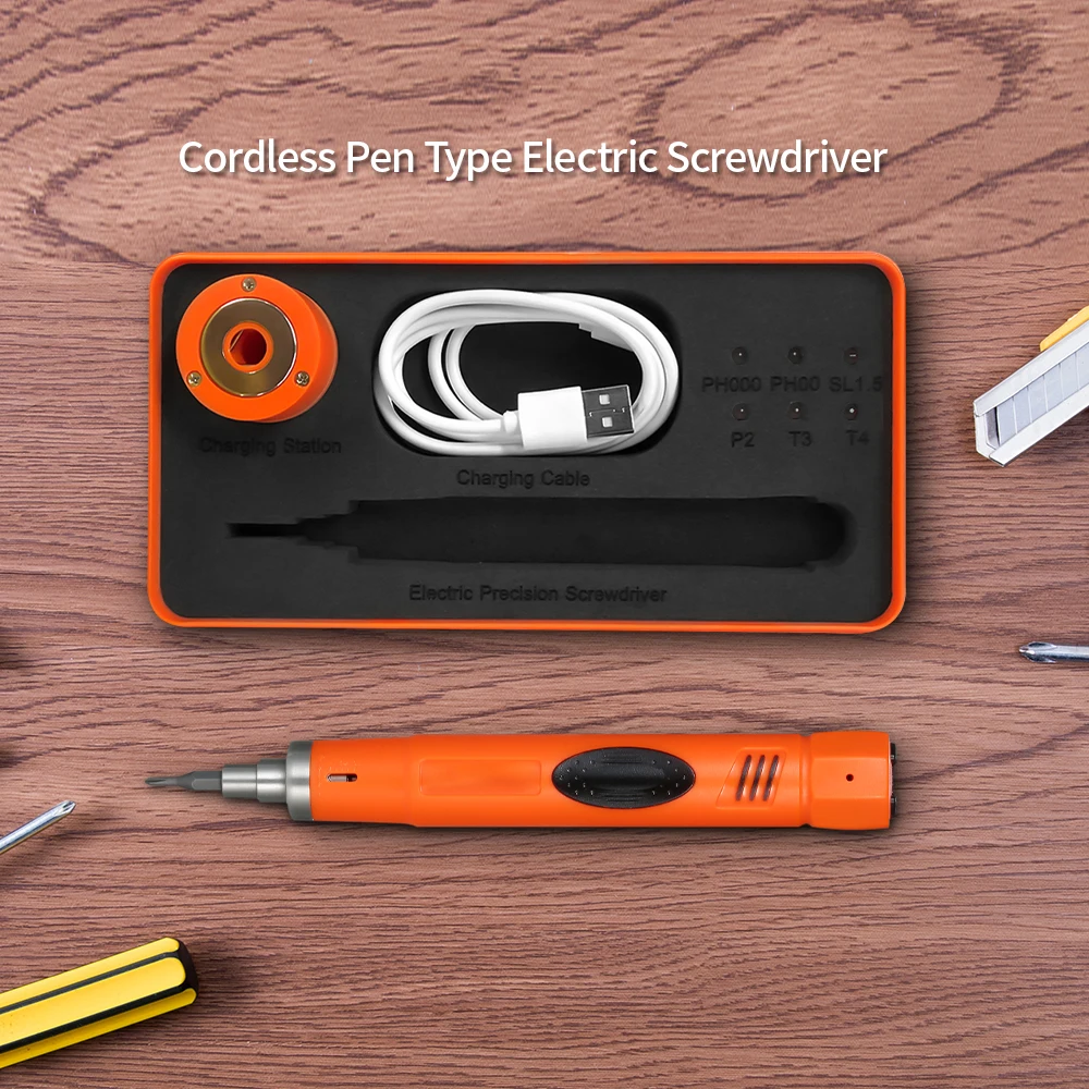 Набор прецизионных миниатюрных отверток аккумуляторная электрическая отвертка