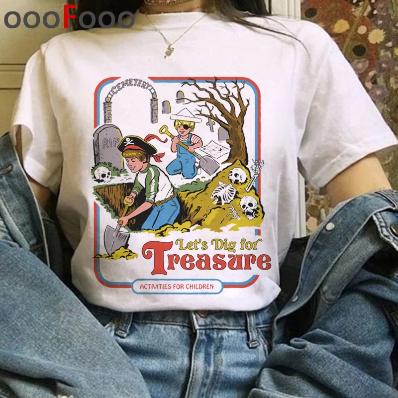 Женская футболка с принтом сатаны демона мрачного Жнеца в стиле