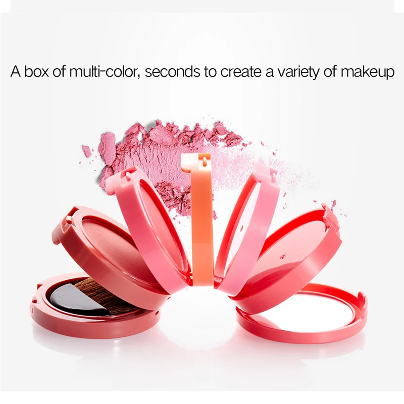 Палитра для румян с музыкальным цветком палитра из 5 рассказов долговечная