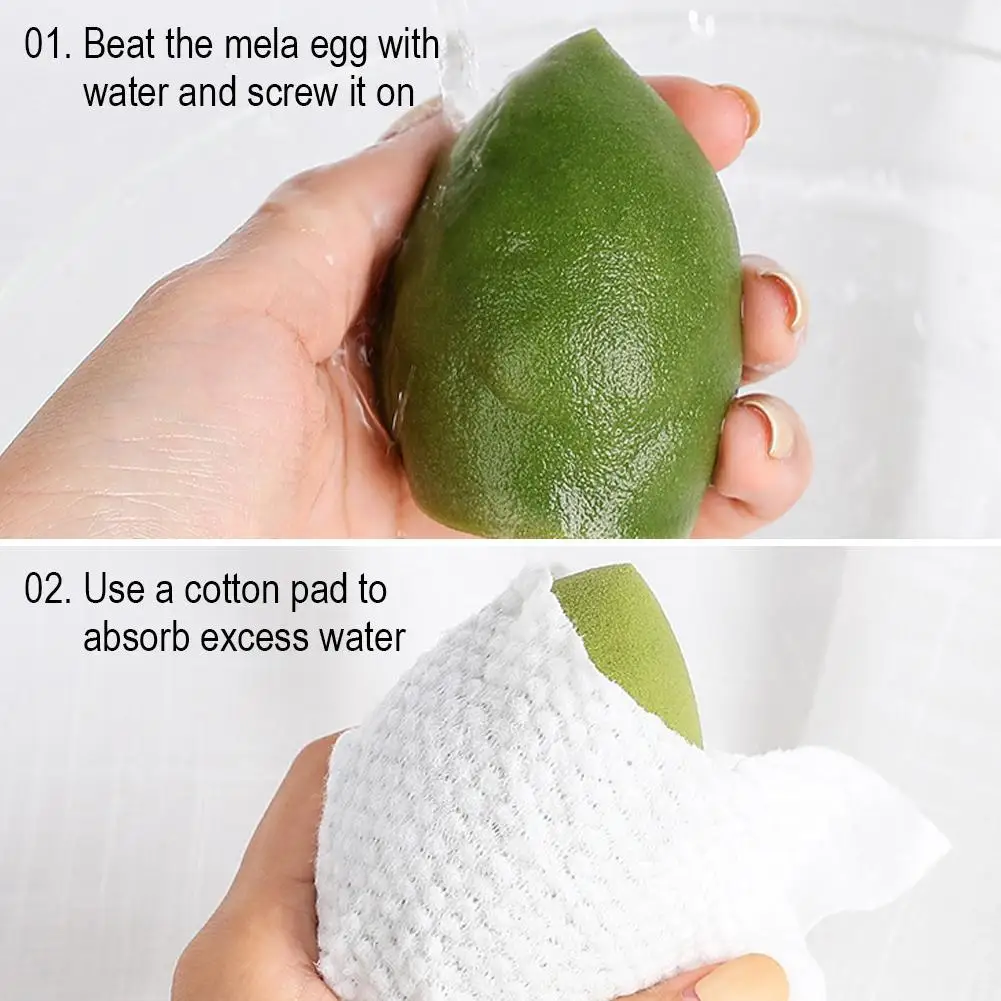 

New Beauty Egg Set Gourd Powder Puff Water Drop Puff Makeup Cushion Sponge Beauty Tool Wet And Dry