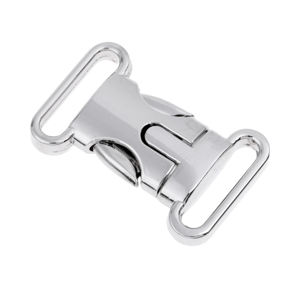 

Металлическая боковая пряжка MagiDeal для ремня 20 мм для рюкзака/ремня для багажа/аксессуары для браслетов из Паракорда