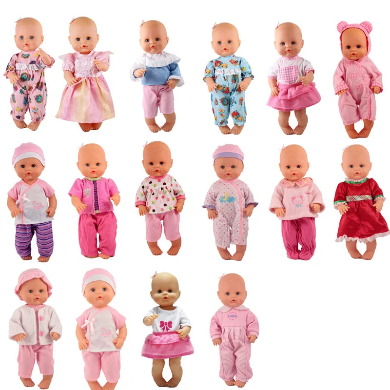 13 дюймов Одежда для кукол 35 см Nenuco Ropa Accesorios Nenuco y su Hermanita 15 шт./лот Модная Одежда для кукол Nenuco