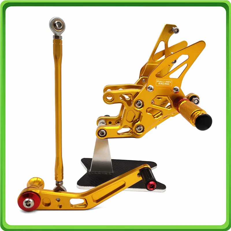 

Регулируемые задние наборы, задние наборы, подставки для ног, педали для Honda CBR 1000 RR CBR1000RR 2012 2013 2014 2015 2016 Gold