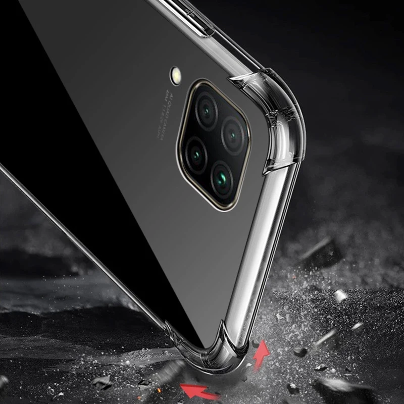 Матовый Силиконовый противоударный чехол-бампер для телефона Huawei Nova 6 7 SE Pro 7i Honor