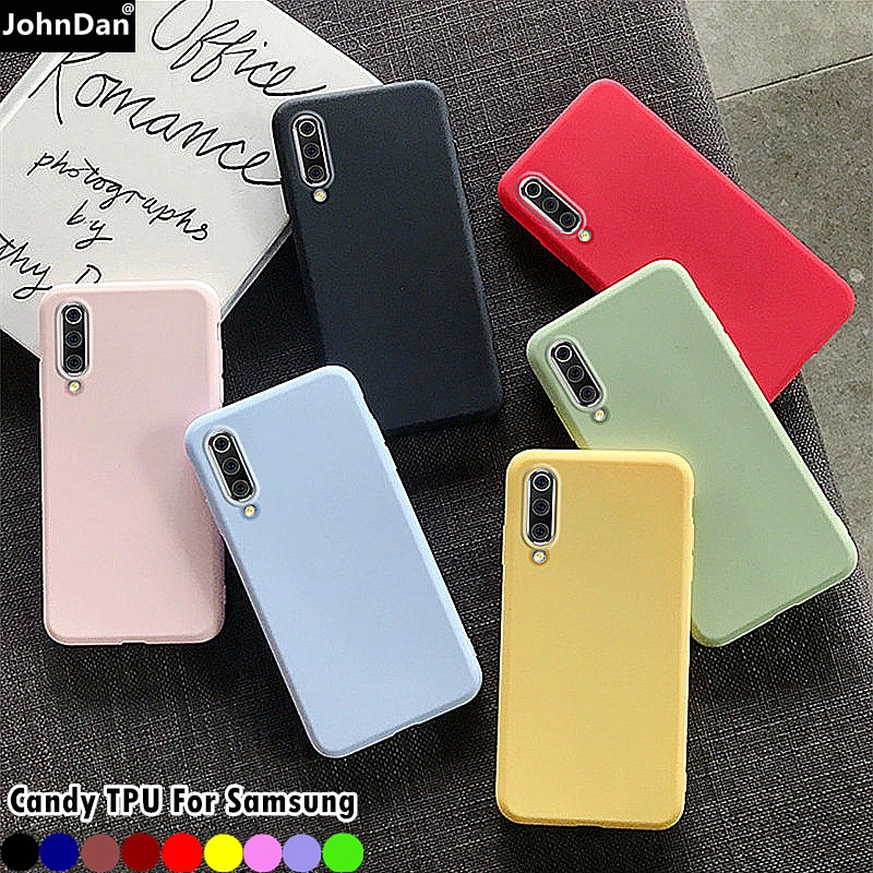 Чехол ярких цветов для Samsung Galaxy S21 S20 FE Ultra S10 Lite S9 S8 Plus S10E Note 20 10 8 9 силиконовый