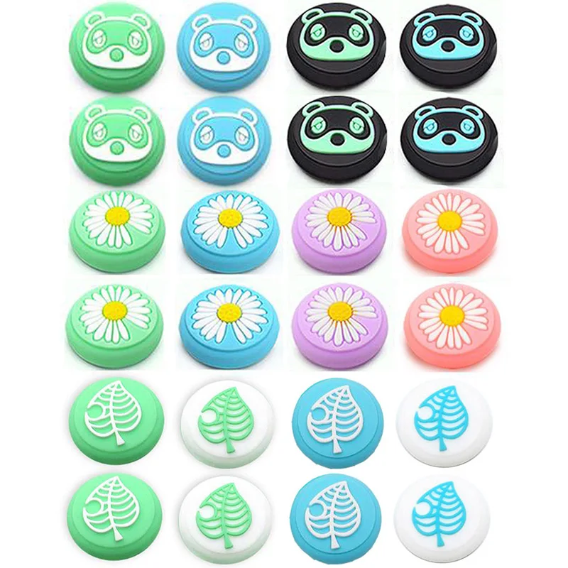 

Secretary Puppy Dog Isabelle Thumb Stick Grip Cap Joystick Cover For Nintend Switch Lite Joy-Con Controller Case