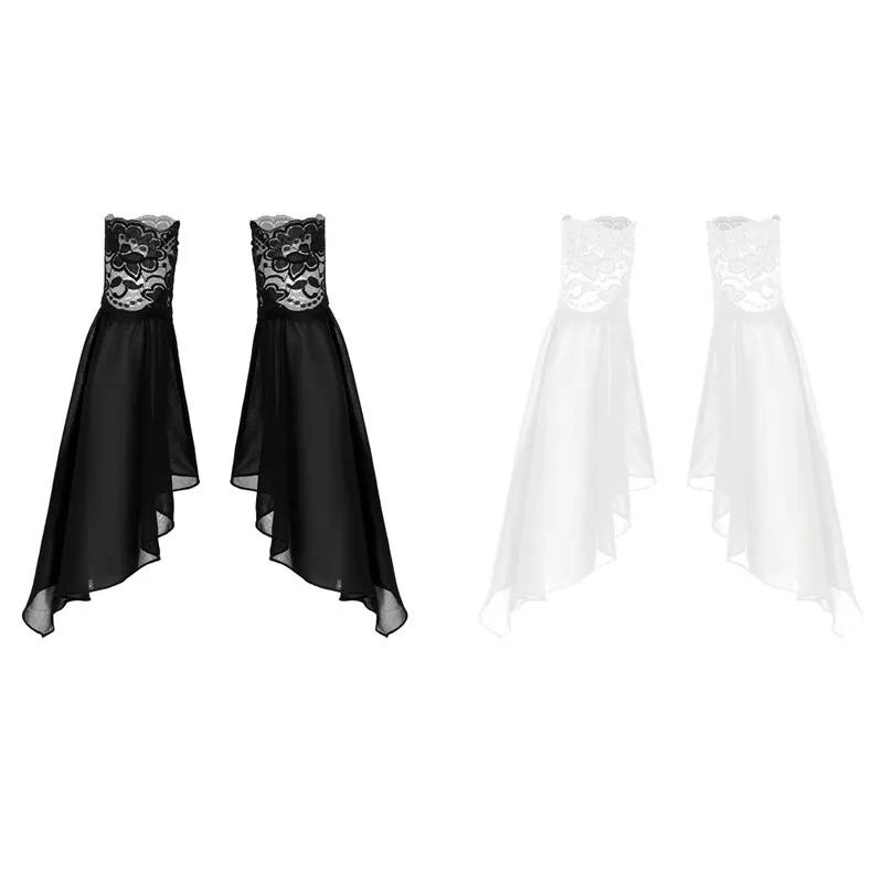 1 пара Женские Эластичные Цветочные кружевные края прозрачные шифоновые съемные