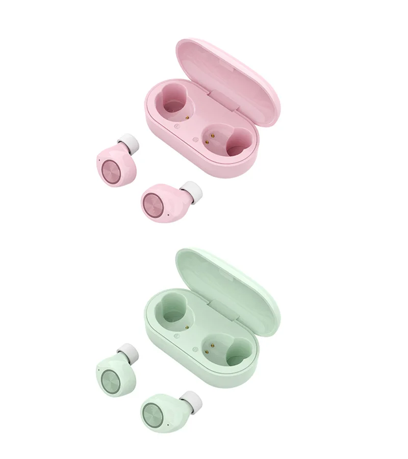 New fashion bluetooth 5.0 earphone mini wireless earbuds tw 60 noise reduction with charging box | Электроника