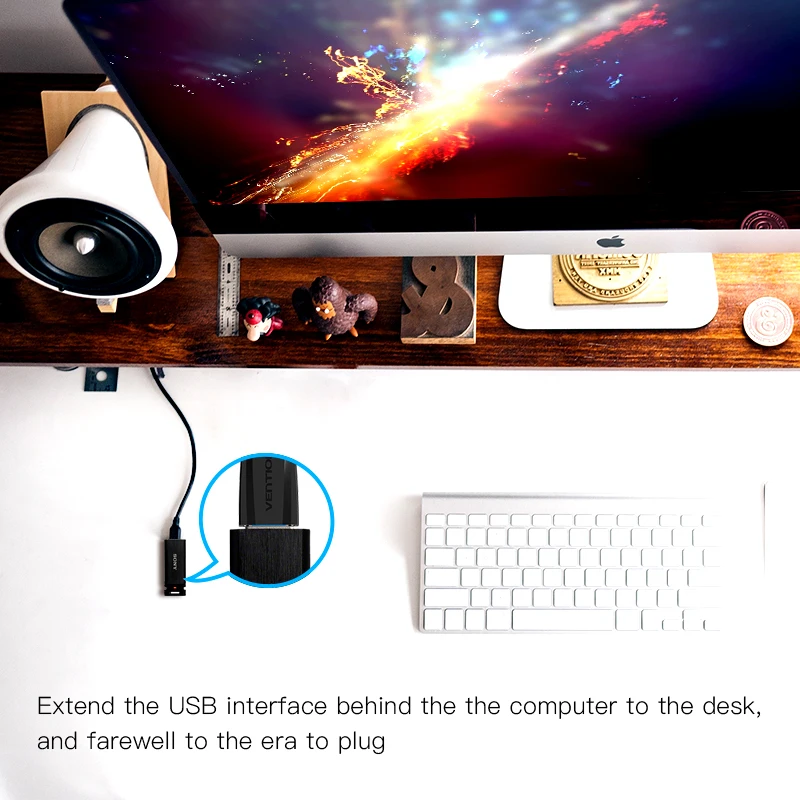 Кабель-удлинитель Vention USB 3 0 со штекером на гнездо 2 0/1/0 5/2/1 5 м | Электроника