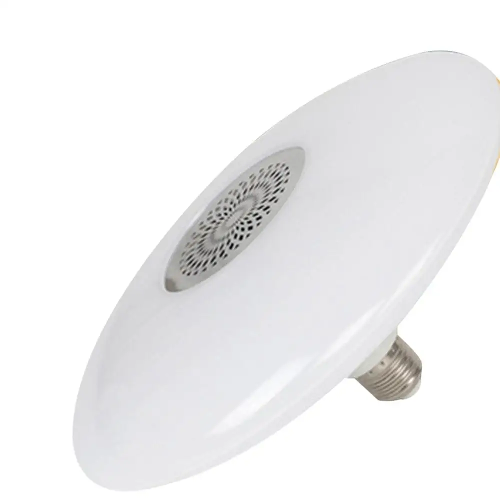 

Car Bluetooth LED Bulb Light RGB E27 30W Magic LED Lamp Stage Light Music Smart Life Home Audio Speaker Music Playing Lighting